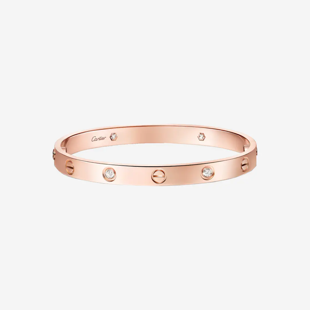 Cartier Love bracelet in rose gold