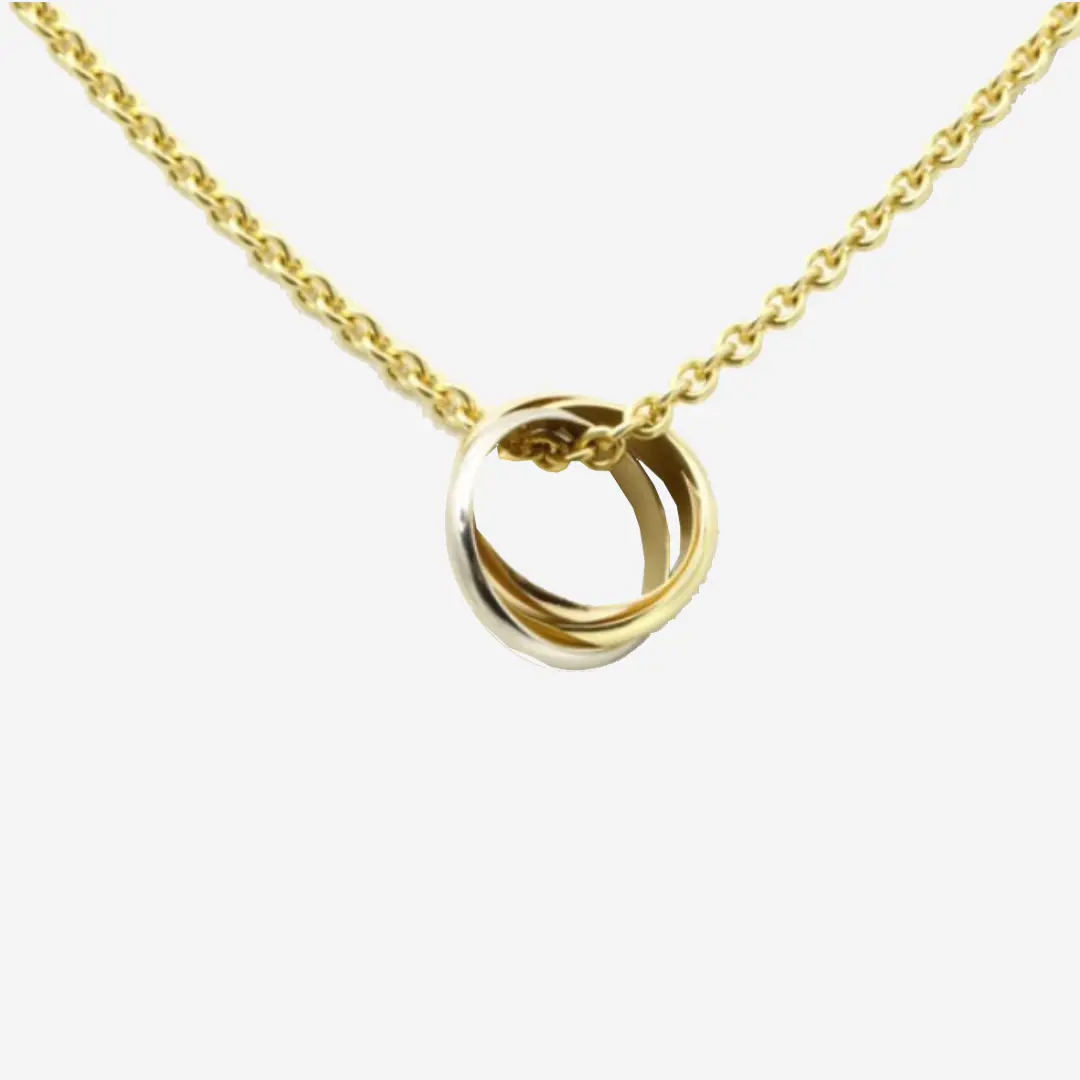 Cartier Trinity necklace in yellow gold