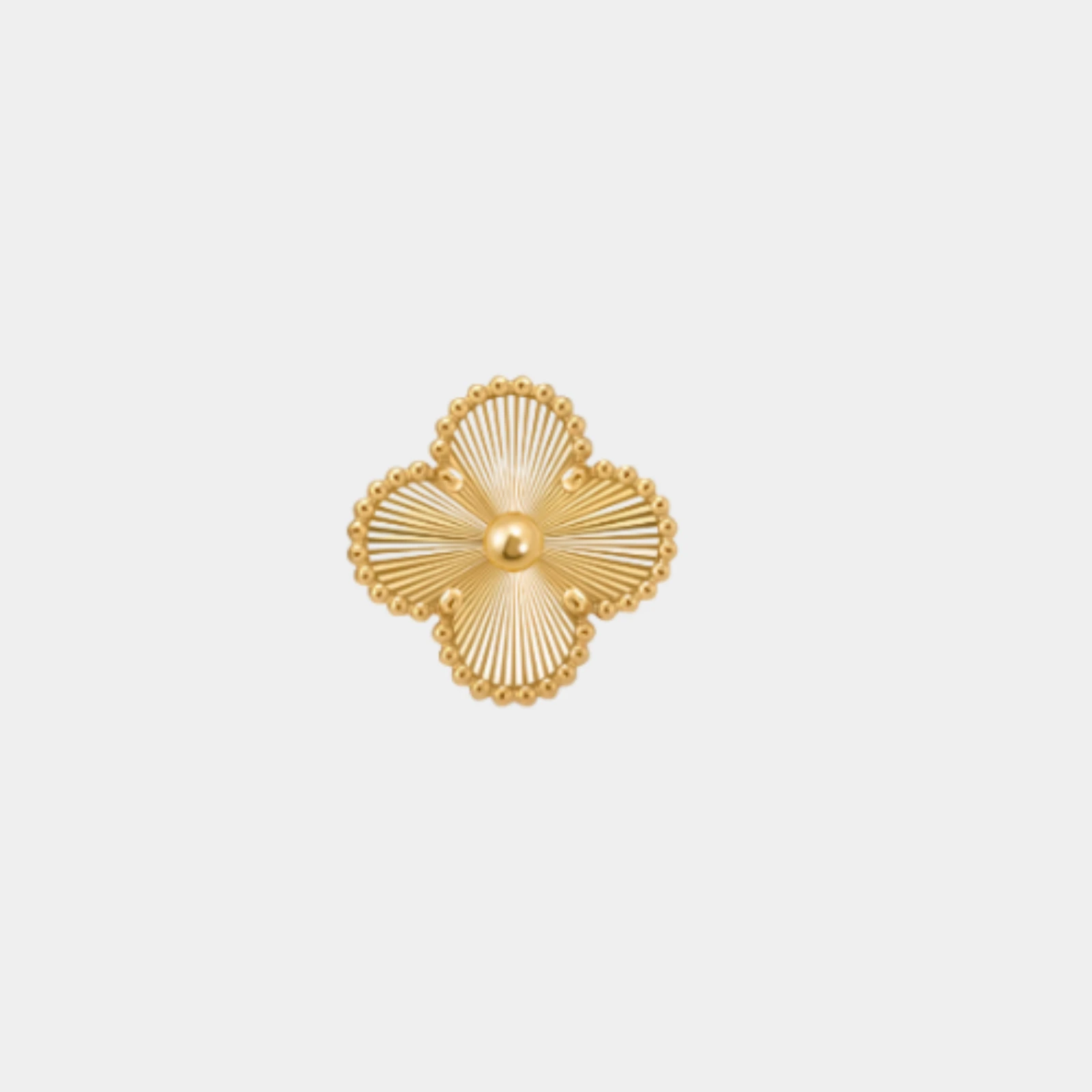 Van Cleef & Arpels Guilloché Gold