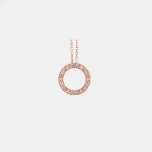 Cartier Love necklace in rose gold