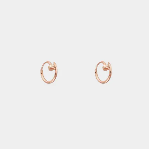 Cartier Juste un Clou earrings in rose gold