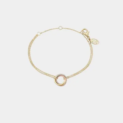 Cartier Trinity bracelet in three-tone gold