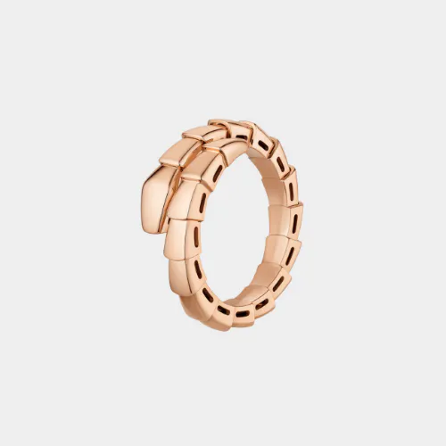 Bulgari Serpenti Viper ring in rose gold