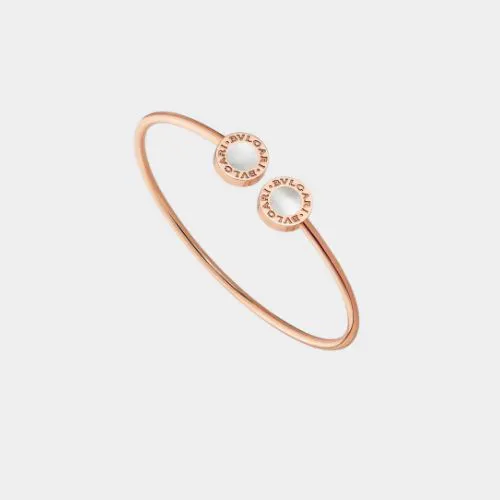 Bulgari Bvlgari Bvlgari open bangle in rose gold