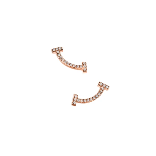 Tiffany T Hoop earrings in 18k gold