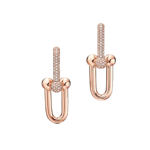 Tiffany HardWear graduated hoop earrings