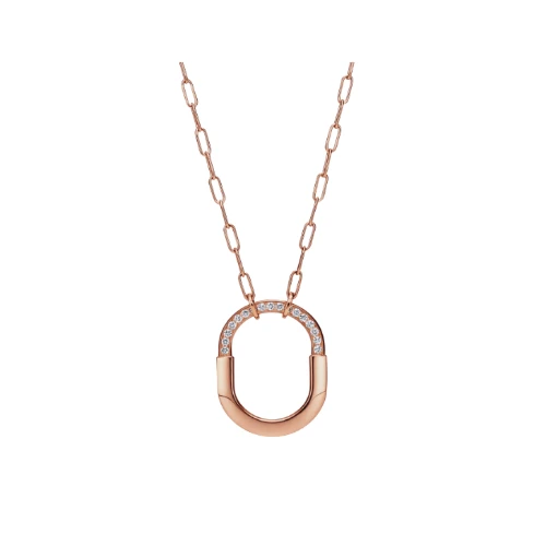 Tiffany Lock pendant necklace in 18k gold