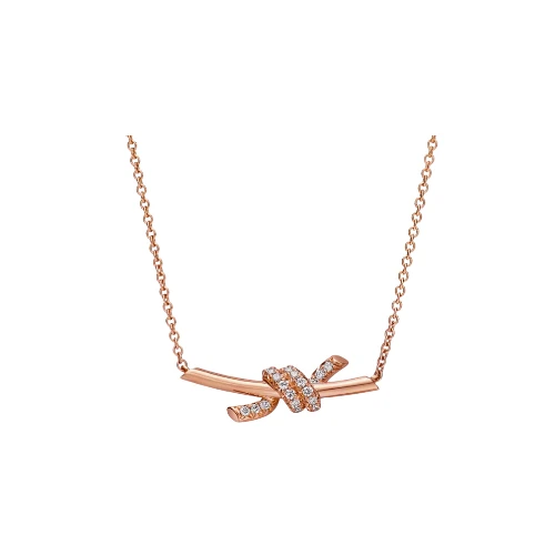 Tiffany Knot pendant necklace in 18k gold