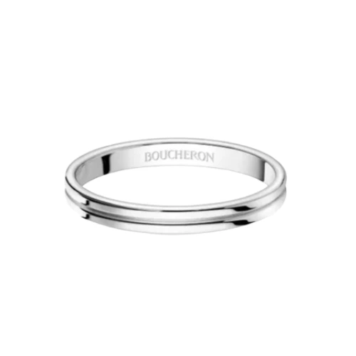 Boucheron Godron collection wedding band, men's