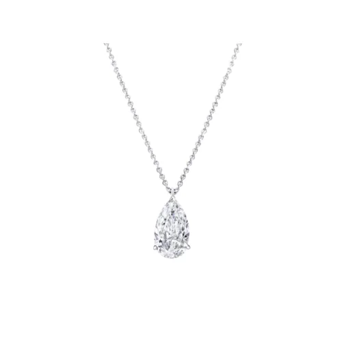 Graff bridal solitaire pendant
