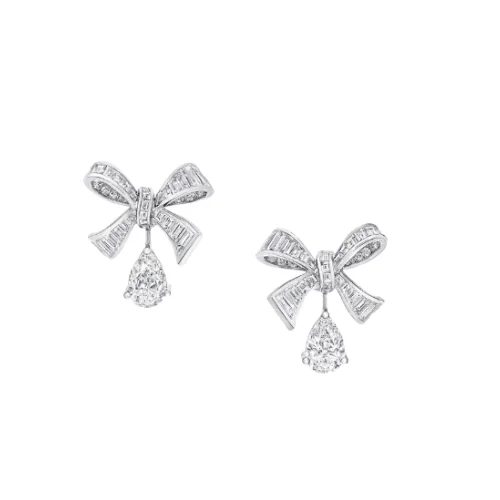 Graff Tilda's Bow earrings