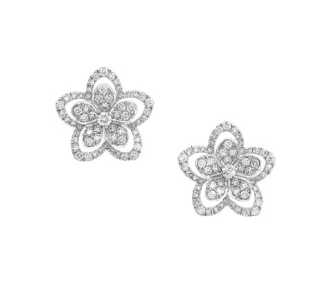 Graff Wild Flower earrings