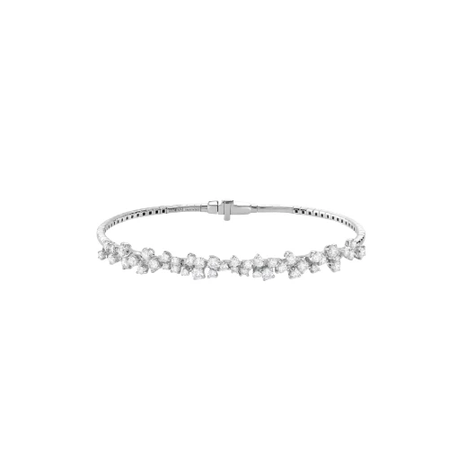 Damiani Mimosa bracelet in white gold with diamonds