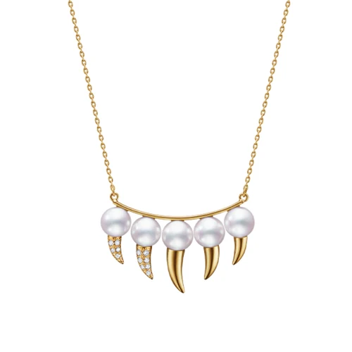 TASAKI Danger — Fang Necklace