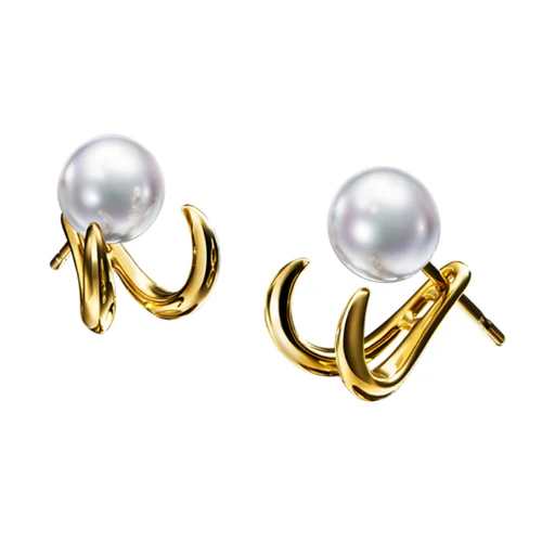 TASAKI Danger — Fang Earrings